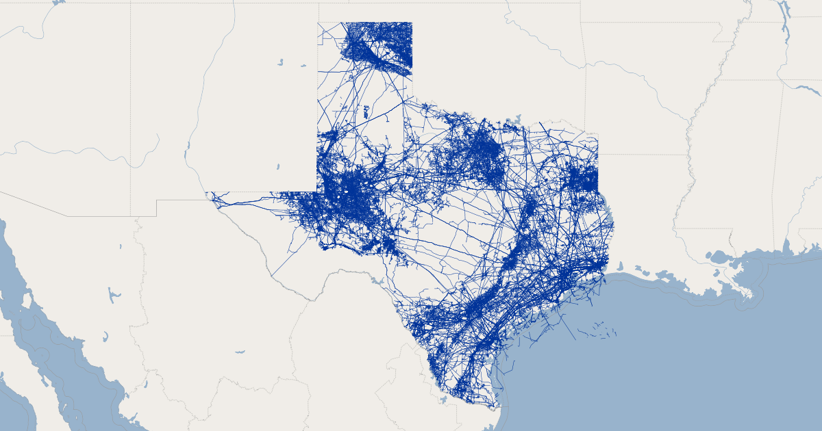 Texas Railroad Commission Gis Map Texas Pipelines - Texas | Gis Map Data | Railroad Commission Of Texas |  Koordinates