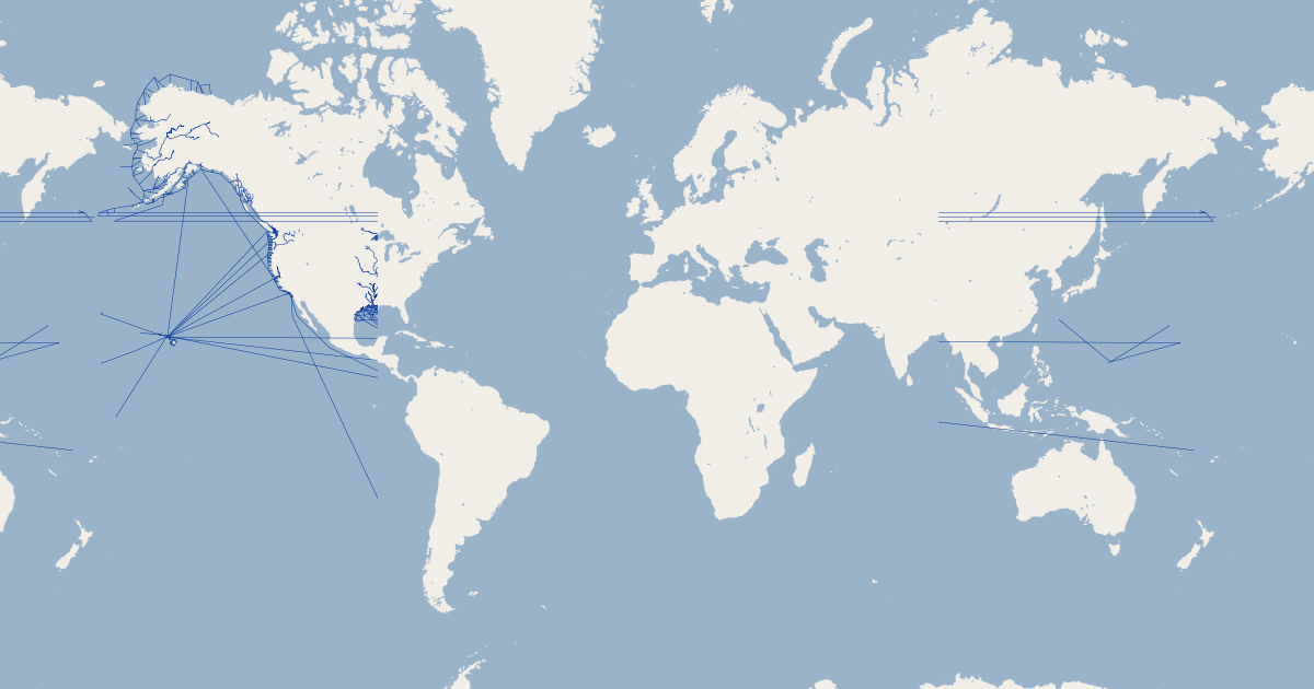 Map Of Navigable Waterways Navigable Waterways - World | Gis Map Data | Us Bureau Of Transportation  Statistics (Bts) | Koordinates