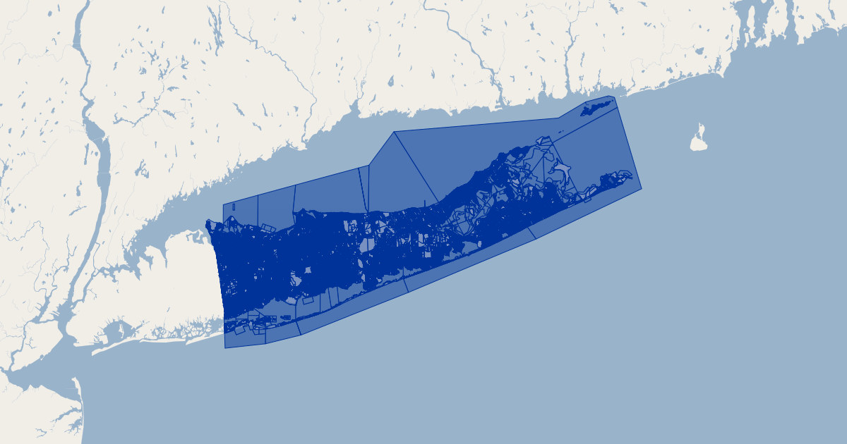 Suffolk County, New York Parcels GIS Map Data Suffolk County, New