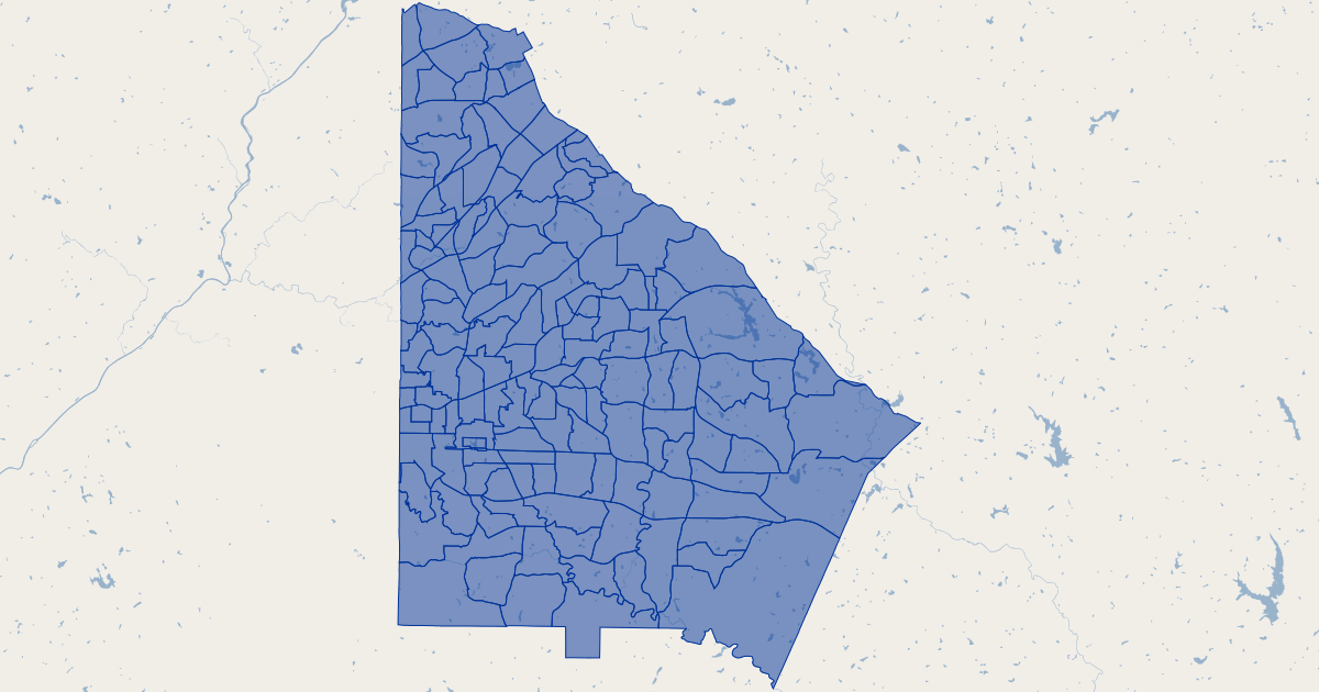 Dekalb County Ga Map Dekalb County, Ga Census Tracts | Gis Map Data | Dekalb County, Georgia |  Koordinates