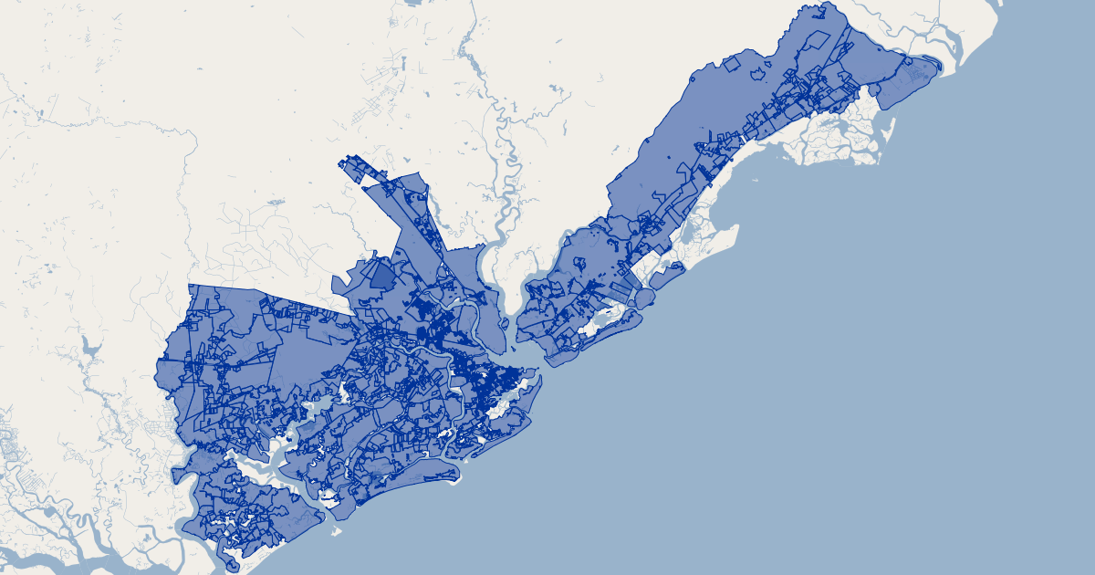 Charleston Sc Zoning Map Charleston County, South Carolina Zoning Districts | Gis Map Data |  Charleston County, South Carolina | Koordinates