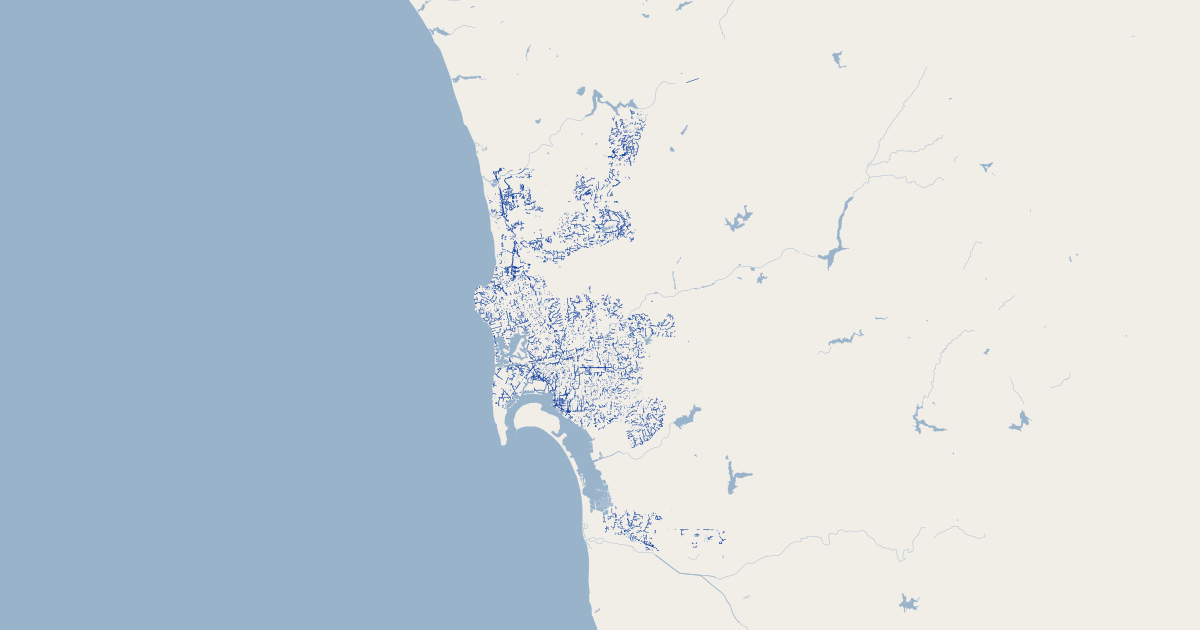 City Of San Diego Gis City Of San Diego, California Storm Drain | Gis Map Data | City Of San Diego,  California | Koordinates