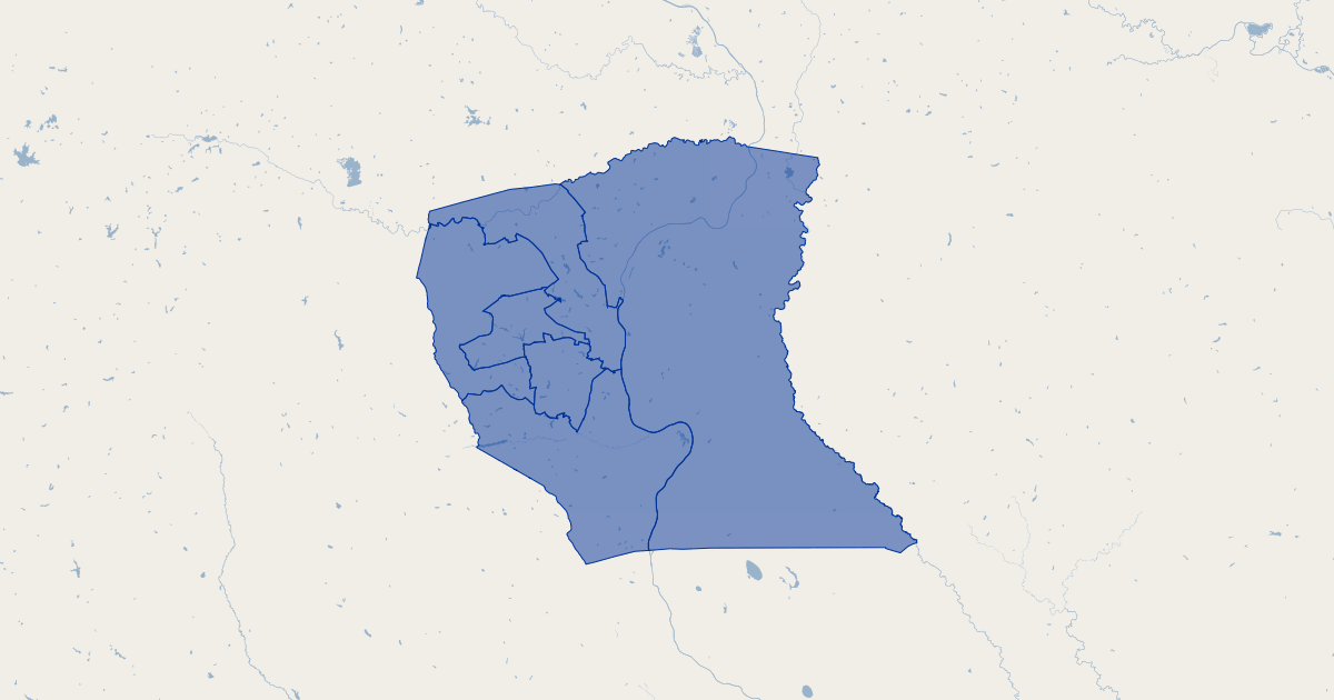 Cumberland County, North Carolina Board of Education District GIS Map