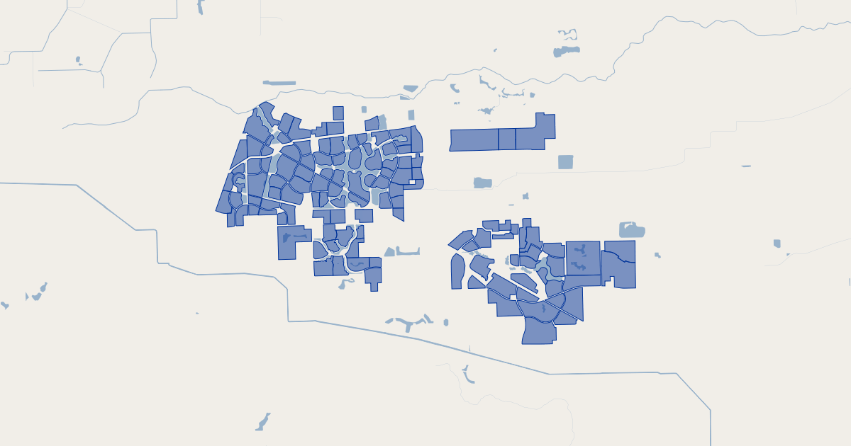 Pearland, Texas Subdivisions - Stafford-Missouri City | GIS Map Data ...