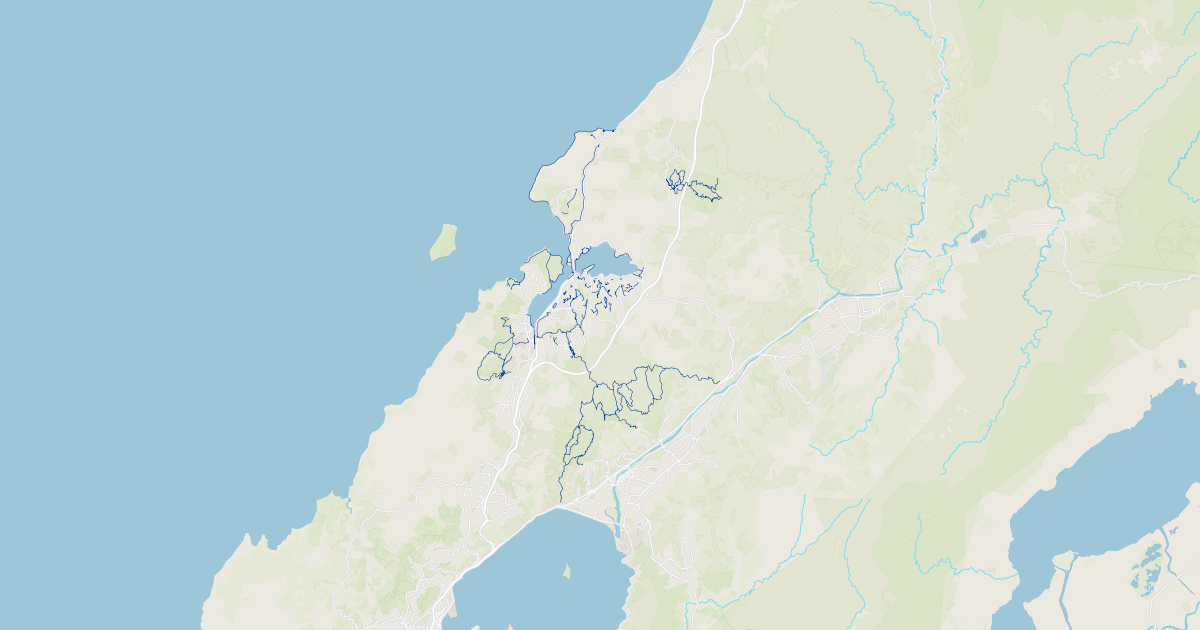 Porirua City Walkways Wellington Region GIS Map Data Porirua City