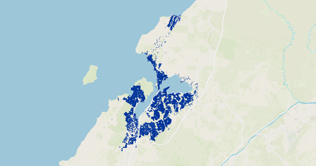 Porirua Building Footprints Porirua City GIS Map Data Porirua